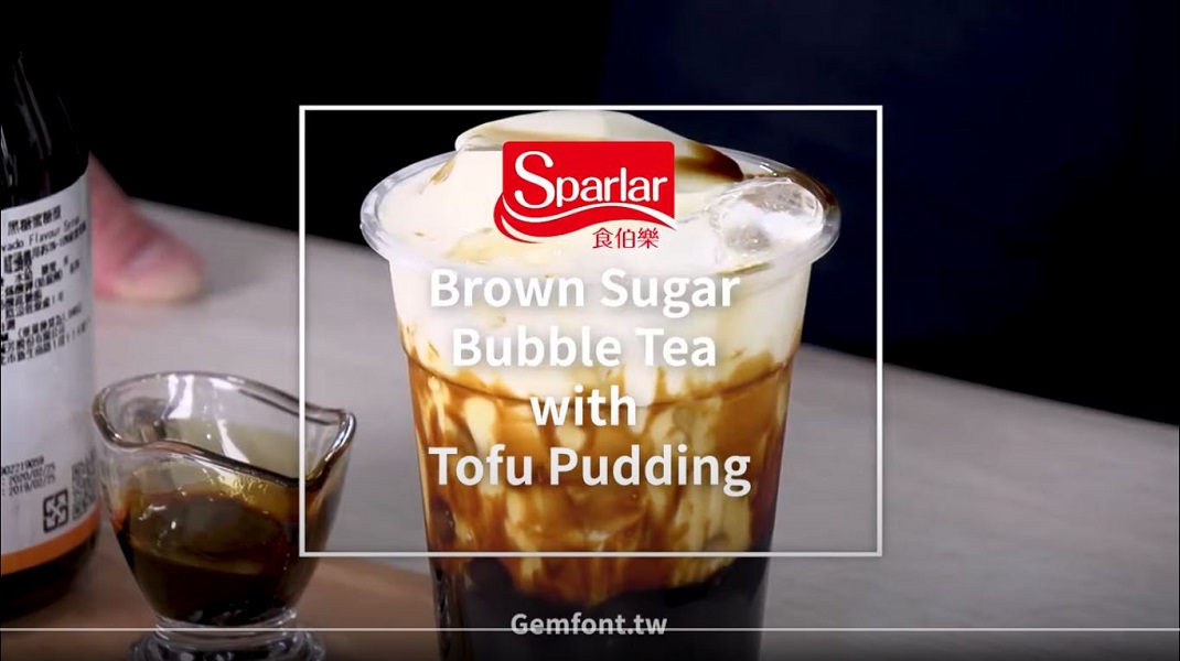Sparlar Brown Sugar Bubble Tea with Tofu Pudding