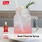 Sparlar Rose Flavored Syrup_Lychee rose soda drink