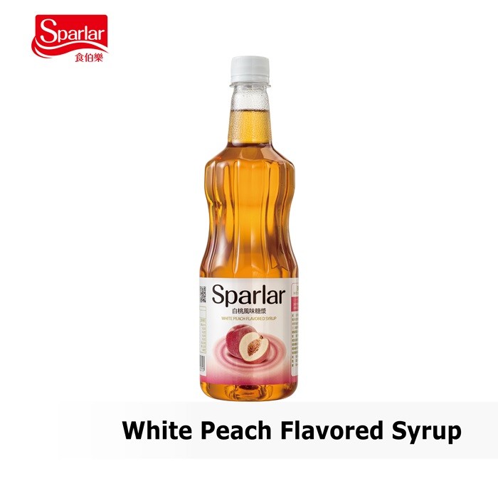 Sparlar White Peach Flavored Syrup_Package