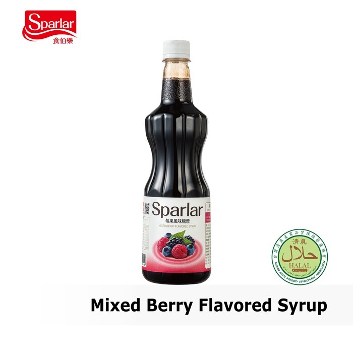 Sparlar Mixed Berries Flavored Syrup_Package