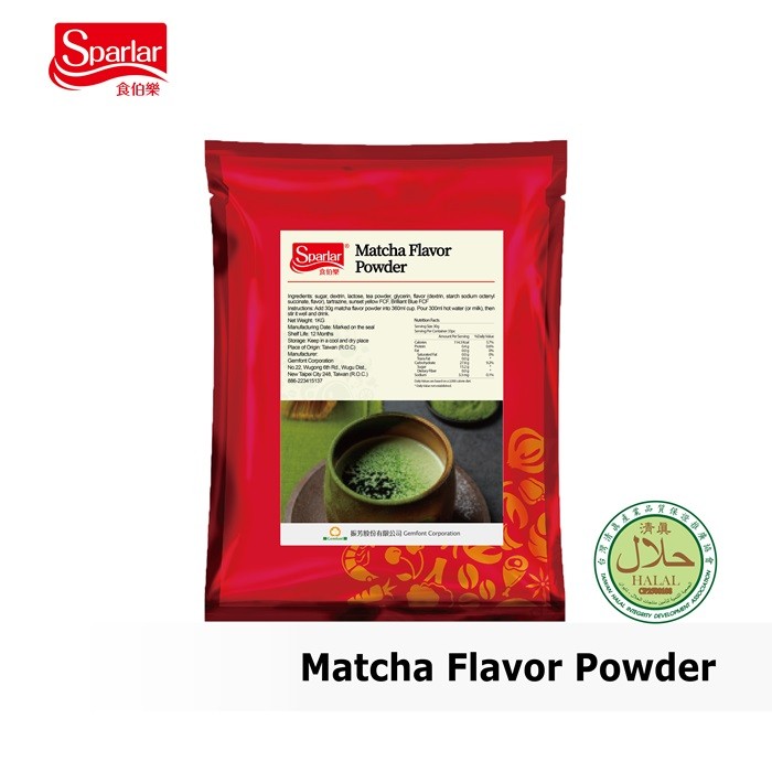 Sparlar Matcha Flavor Powder_Package