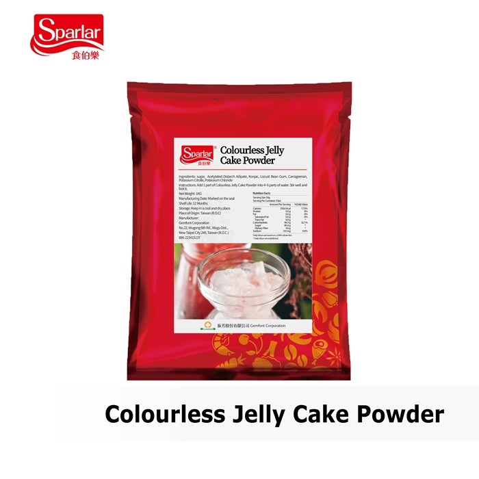 Sparlar Colourless Jelly Cake Powder_Package