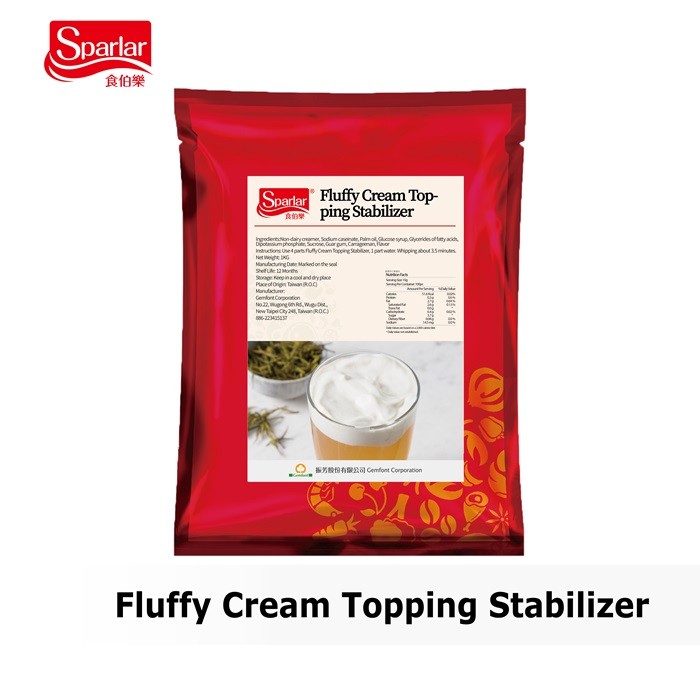 Sparlar Fluffy Cream Topping Stabilizer_Package